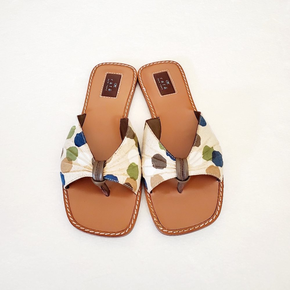Rafe New York women's sandals floral upper Size 6